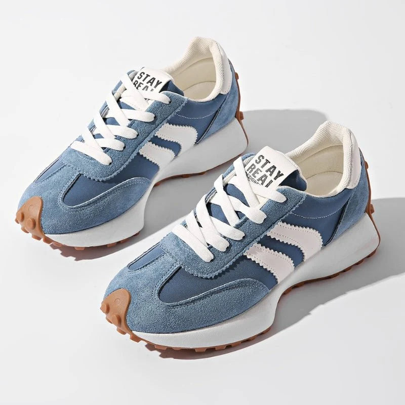 Beth | Women's Retro Gum Sole Running Trainers