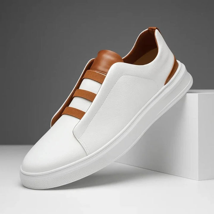 Callum | Men's Elastic Strap Slip On Trainers