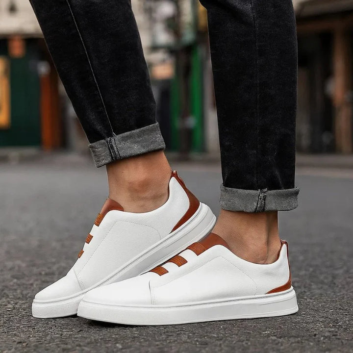 Callum | Men's Elastic Strap Slip On Trainers