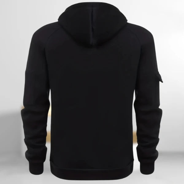 Charlene | Men's Half Zip Hoodie with Utility Pockets