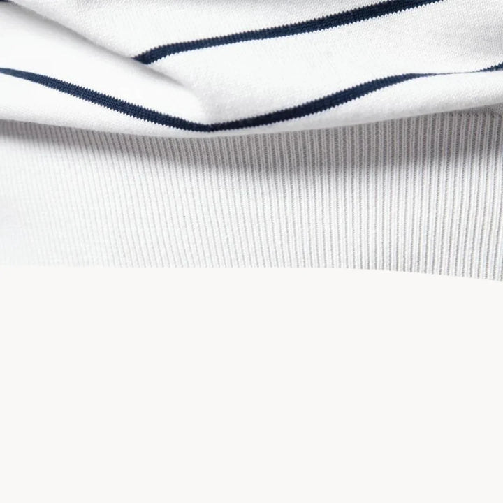 Charlie | Men's Striped Contrast Yoke Knit Jumper