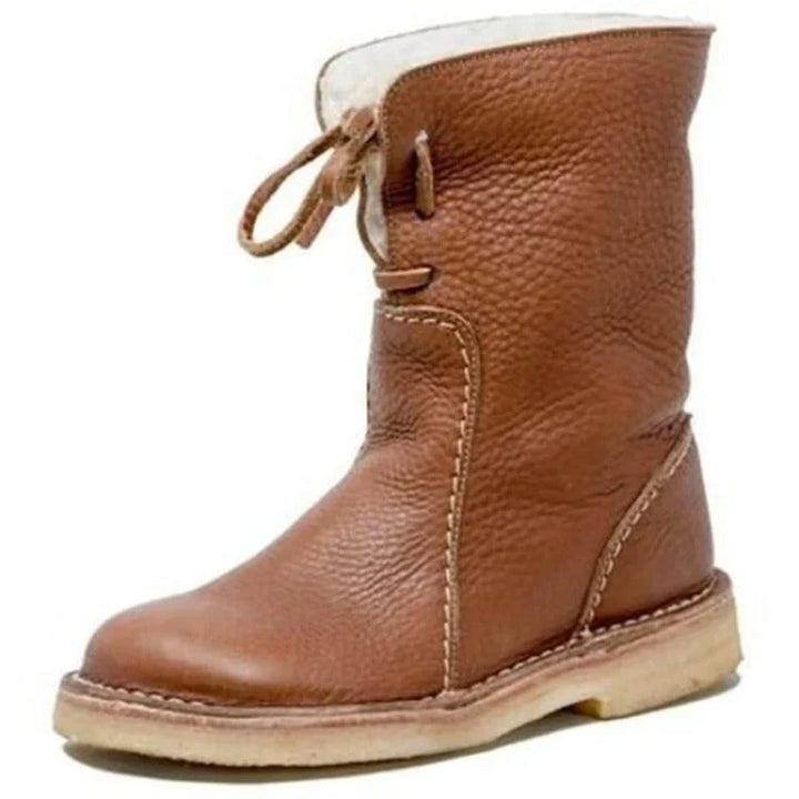 Daisy | Women's Faux Shearling Lined Mid Calf Boots