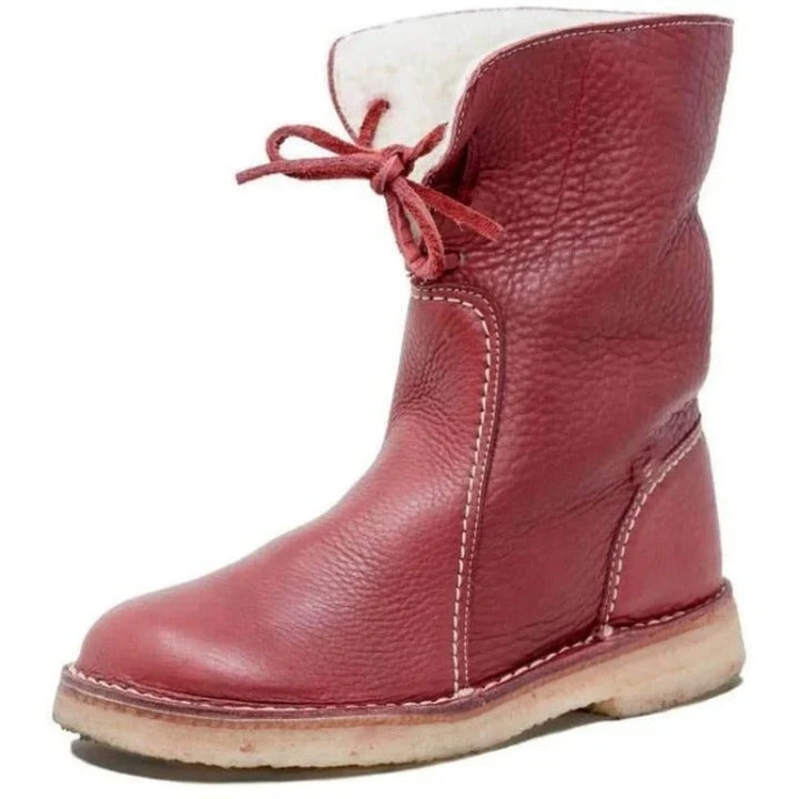 Daisy | Women's Faux Shearling Lined Mid Calf Boots