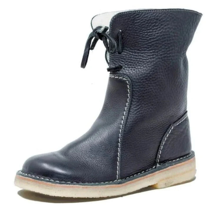 Daisy | Women's Faux Shearling Lined Mid Calf Boots