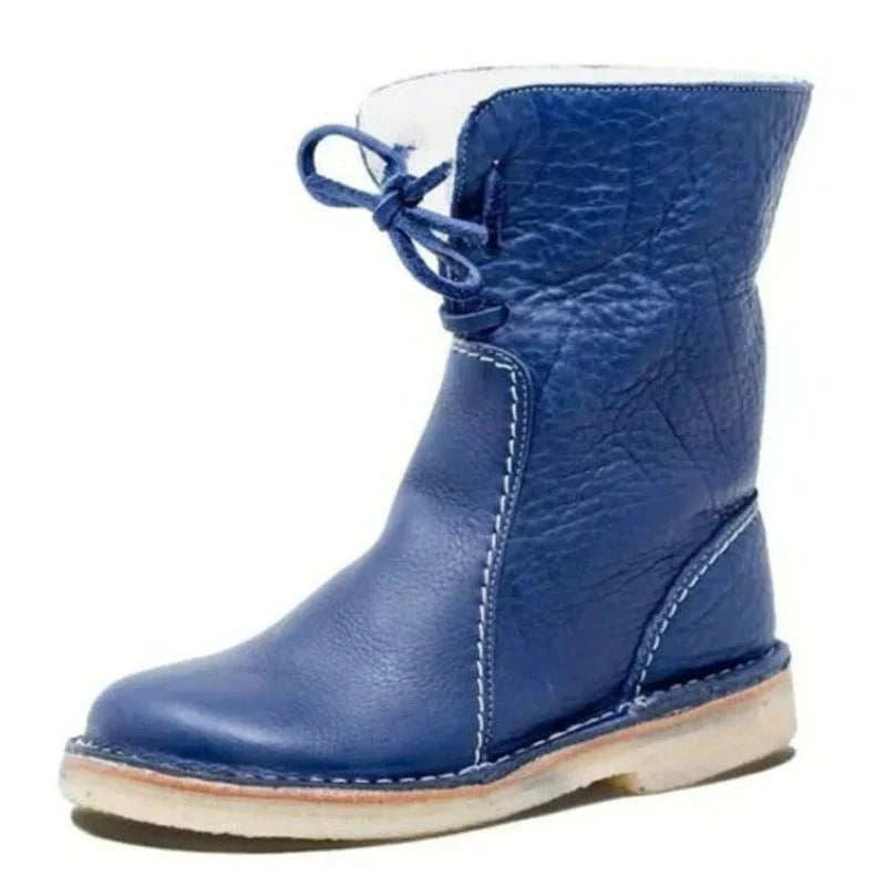 Daisy | Women's Faux Shearling Lined Mid Calf Boots