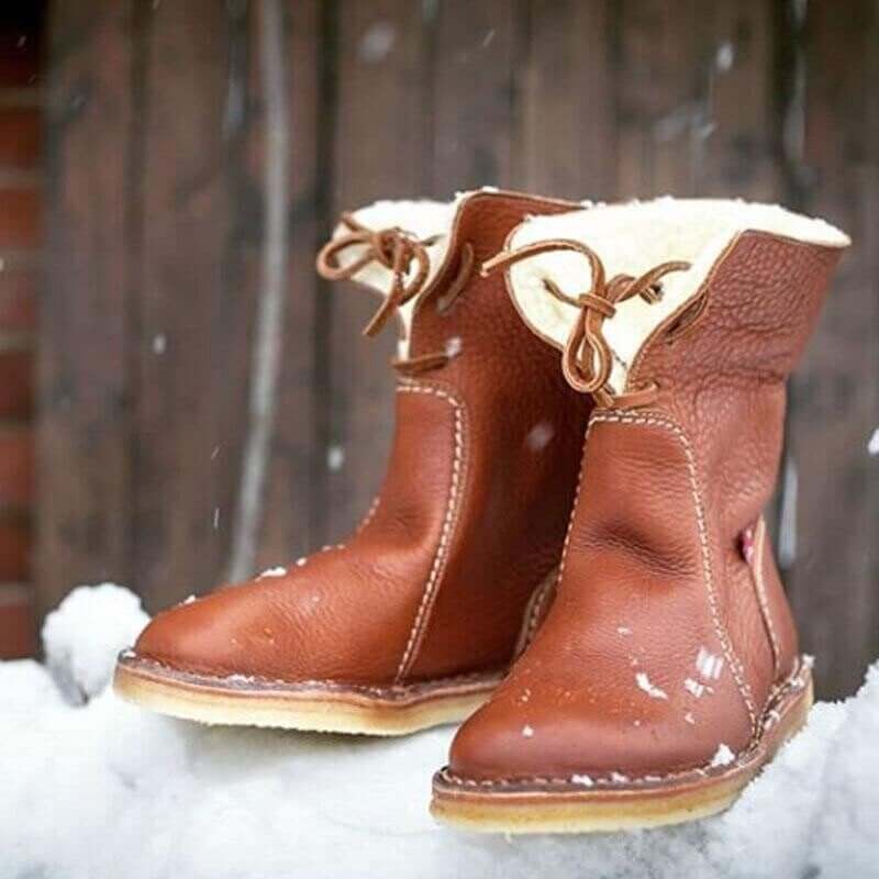Daisy | Women's Faux Shearling Lined Mid Calf Boots