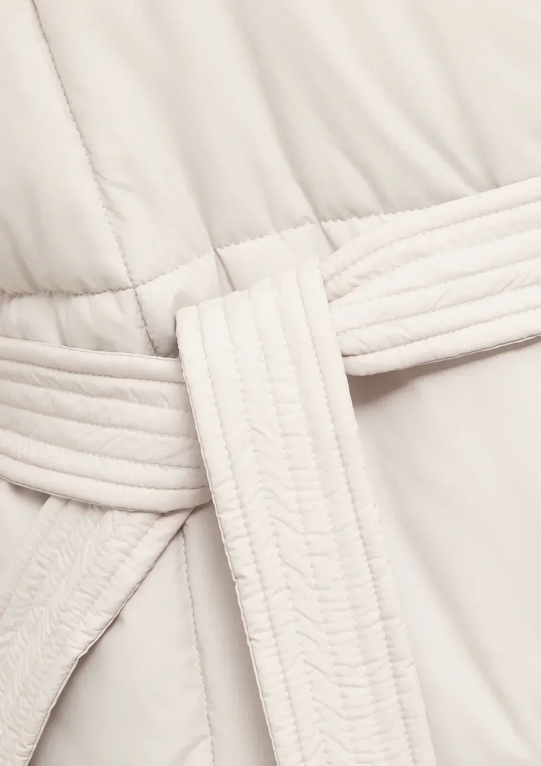 Elsie | Women's Oversized Tie Belt Padded Puffer Coat