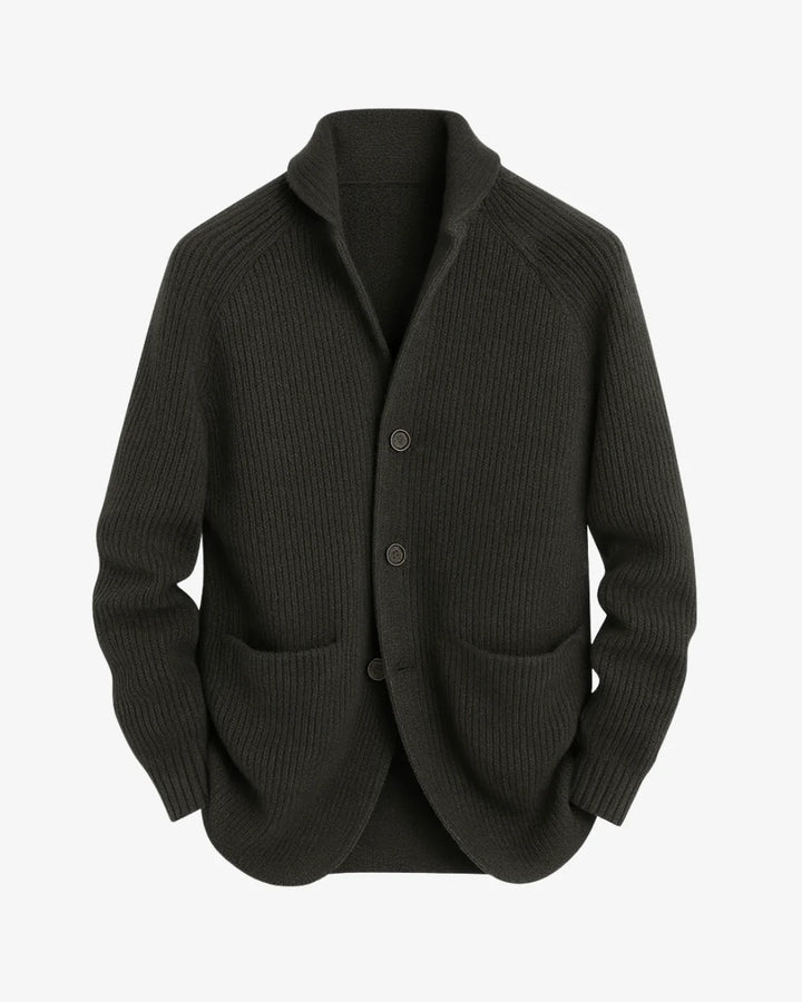 Emrys | Men's Shawl Collar Button Front Cardigan