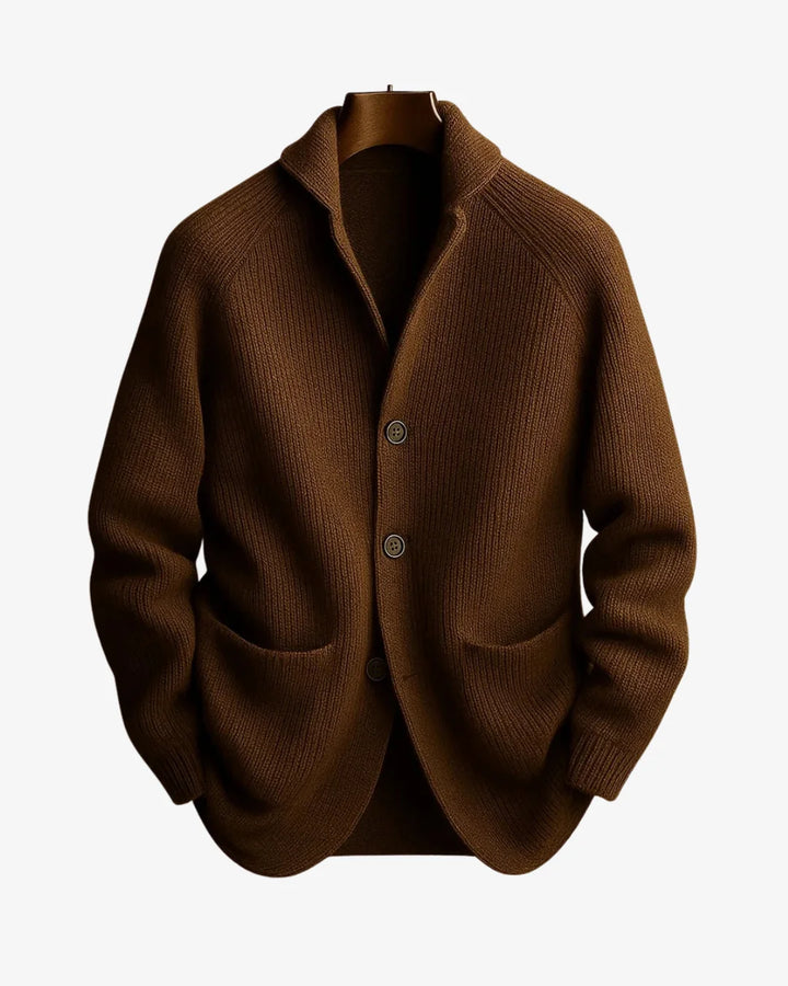 Emrys | Men's Shawl Collar Button Front Cardigan