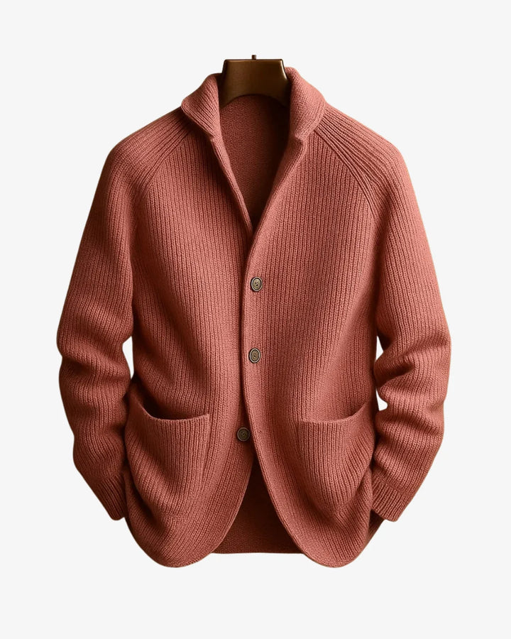 Emrys | Men's Shawl Collar Button Front Cardigan