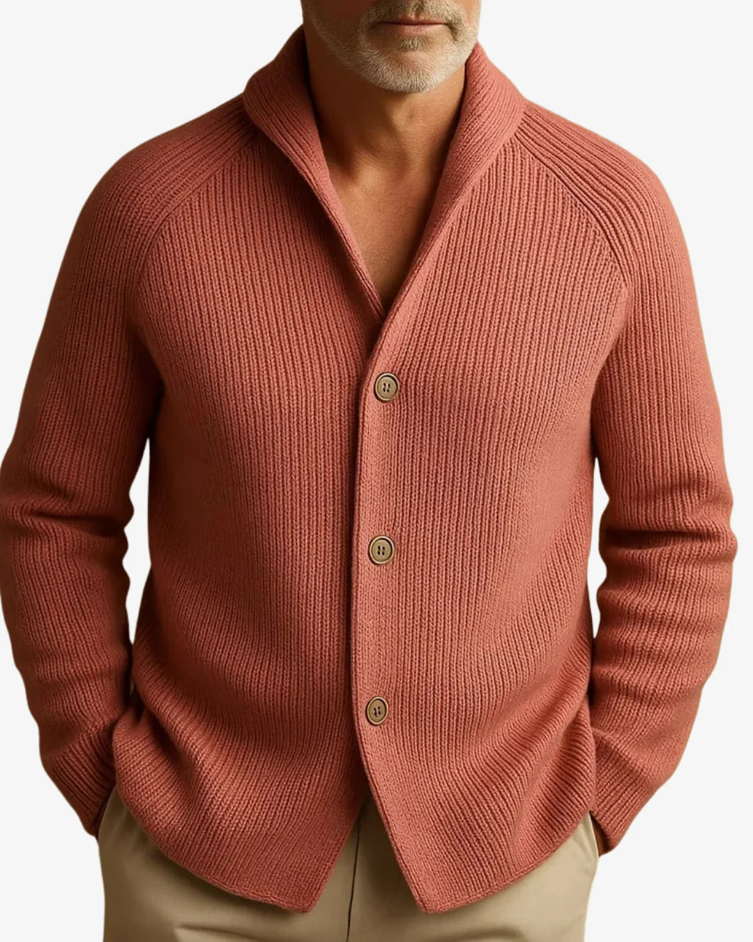 Emrys | Men's Shawl Collar Button Front Cardigan