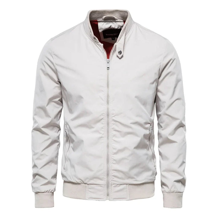 Ethan | Men's Contrast Lining Harrington Jacket