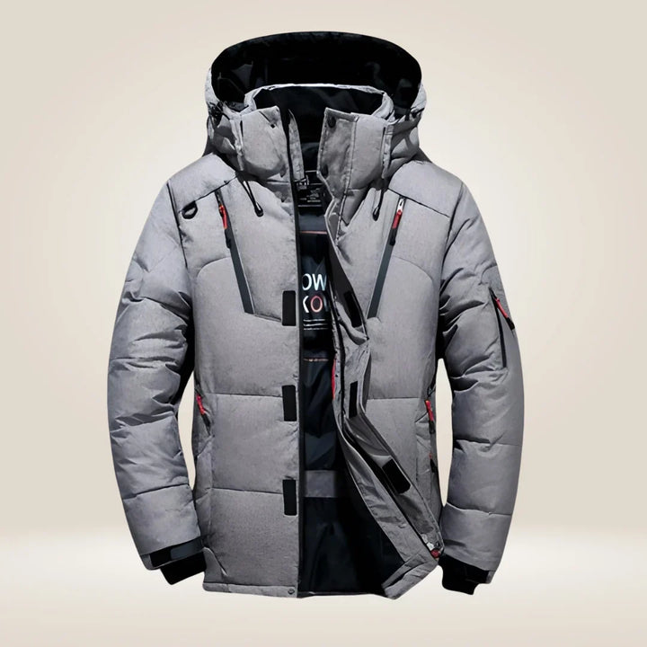Felix | Men's Zip Pocket Hooded Puffer Jacket