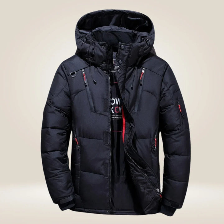 Felix | Men's Zip Pocket Hooded Puffer Jacket