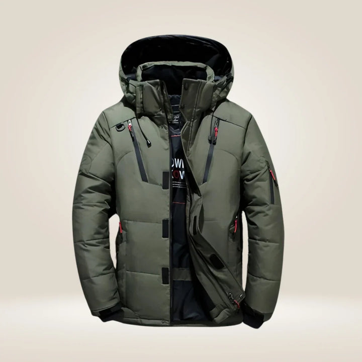 Felix | Men's Zip Pocket Hooded Puffer Jacket