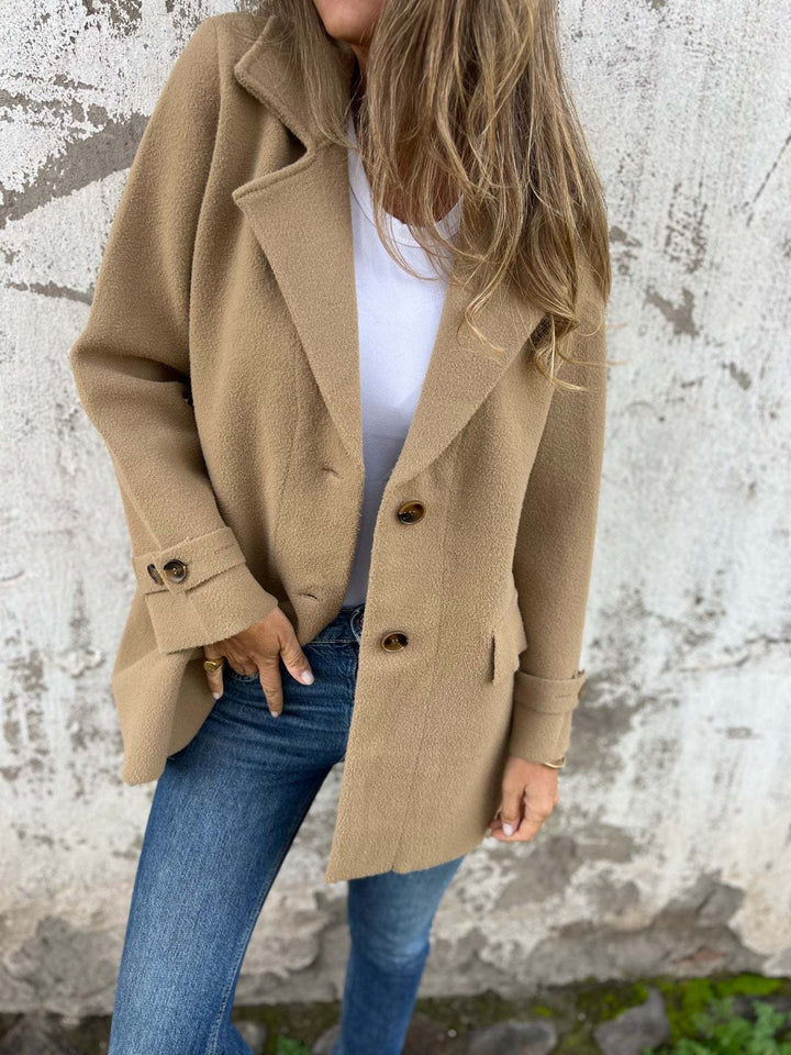 Grace | Women's Oversized Notch Lapel Coat