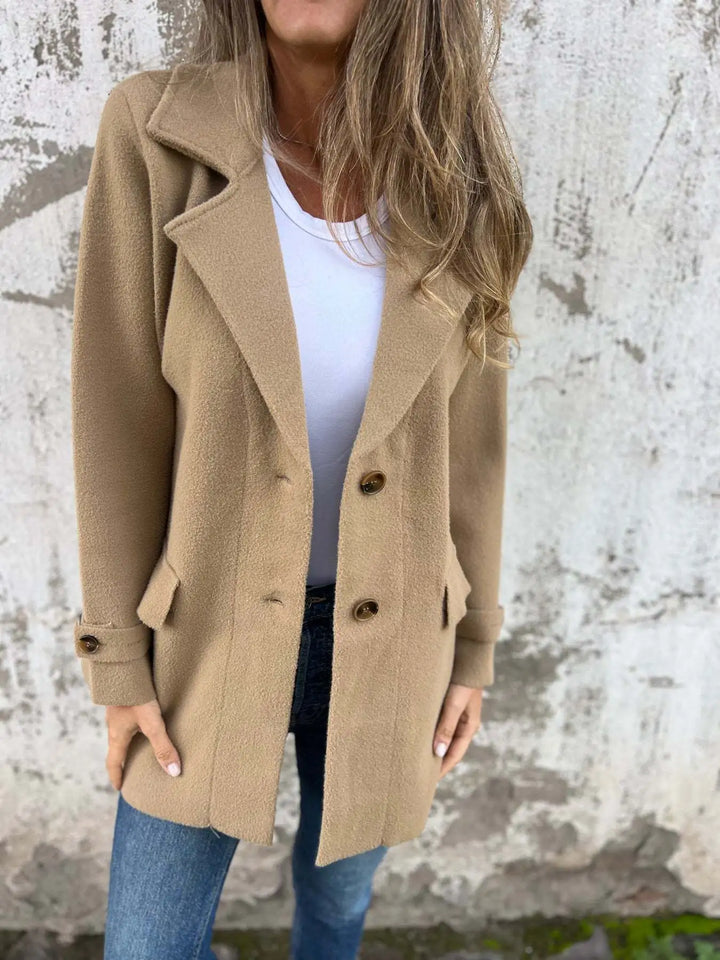 Grace | Women's Oversized Notch Lapel Coat