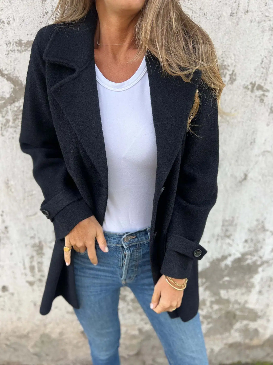 Grace | Women's Oversized Notch Lapel Coat