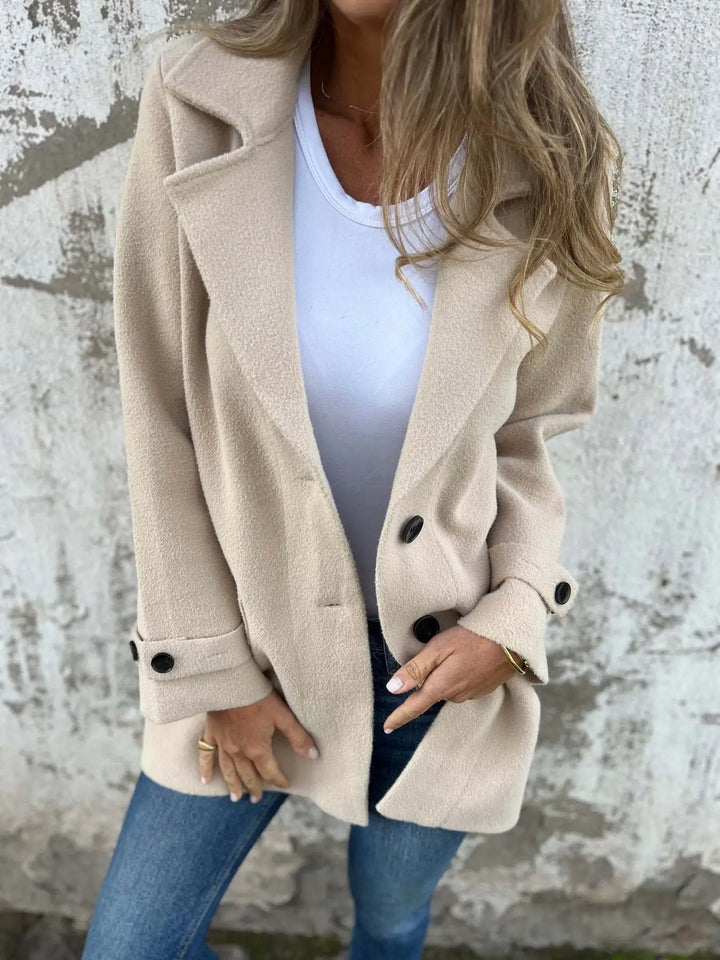 Grace | Women's Oversized Notch Lapel Coat