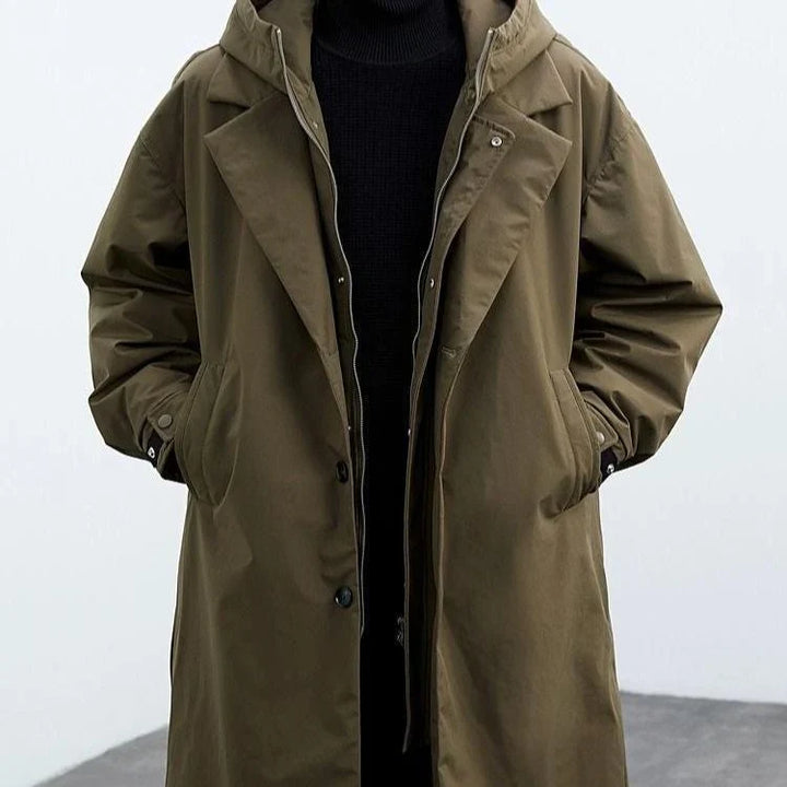 Hugo | Men's Longline Hooded Parka Coat