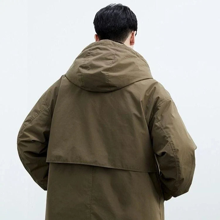 Hugo | Men's Longline Hooded Parka Coat