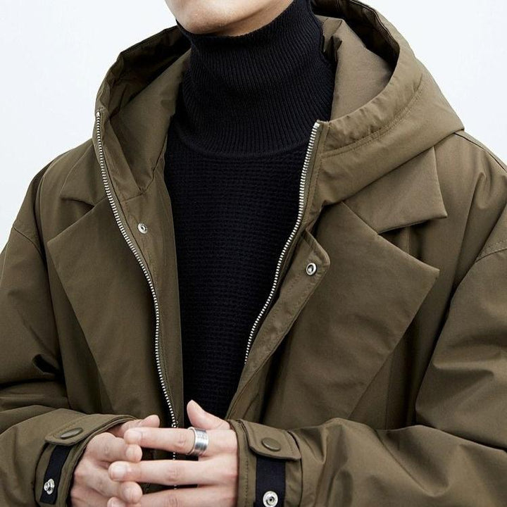 Hugo | Men's Longline Hooded Parka Coat