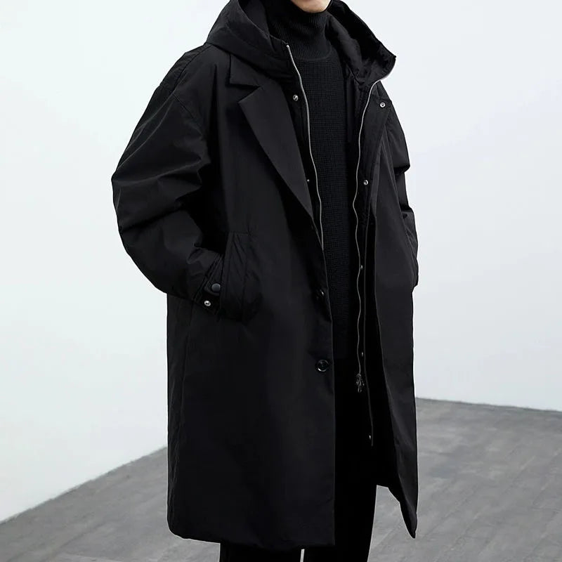 Hugo | Men's Longline Hooded Parka Coat