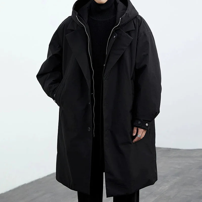 Hugo | Men's Longline Hooded Parka Coat