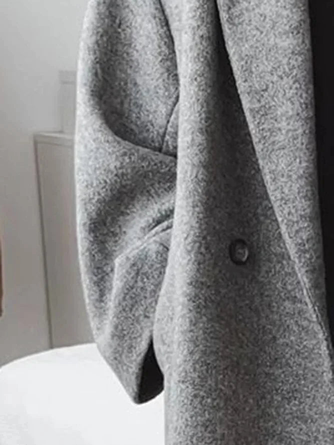 Imogen | Women's Oversized Long Notch Lapel Coat