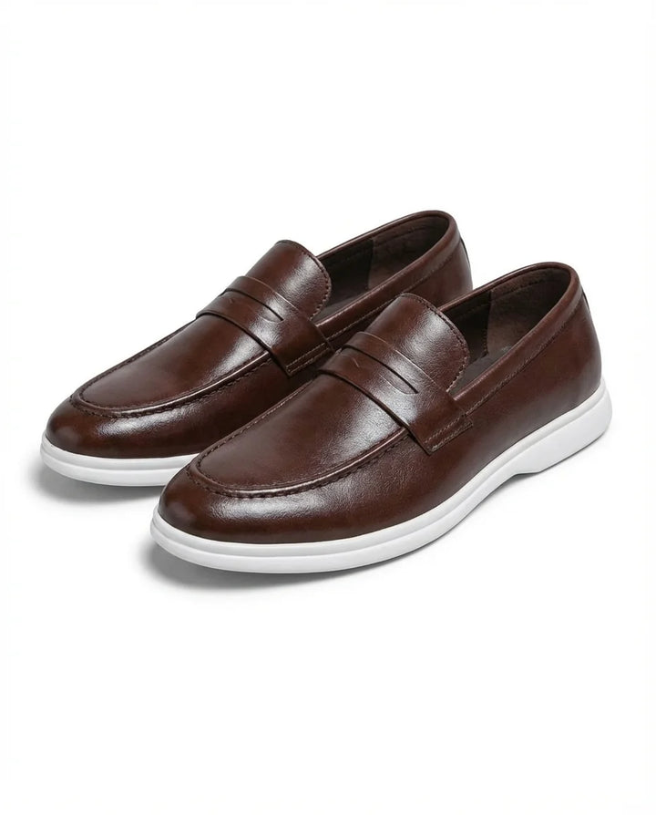 Jack | Men's Contrast Sole Penny Loafers