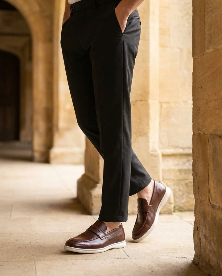 Jack | Men's Contrast Sole Penny Loafers