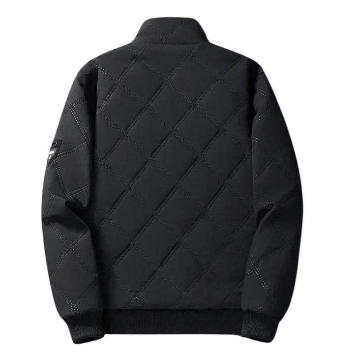Leo | Men's Sherpa Lined Quilted Bomber Jacket