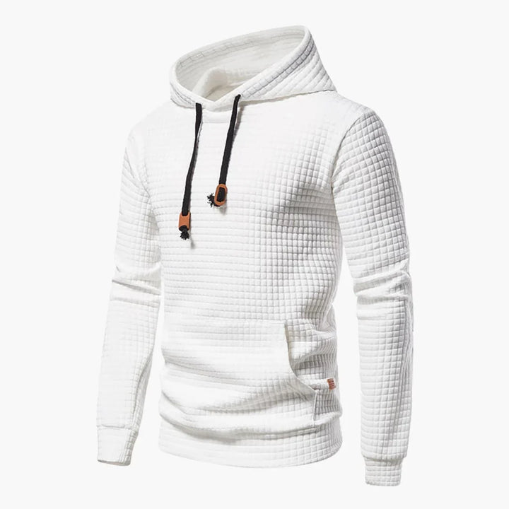 Lynsey | Men's Waffle Knit Pullover Hoodie