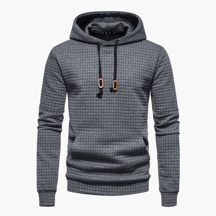 Lynsey | Men's Waffle Knit Pullover Hoodie