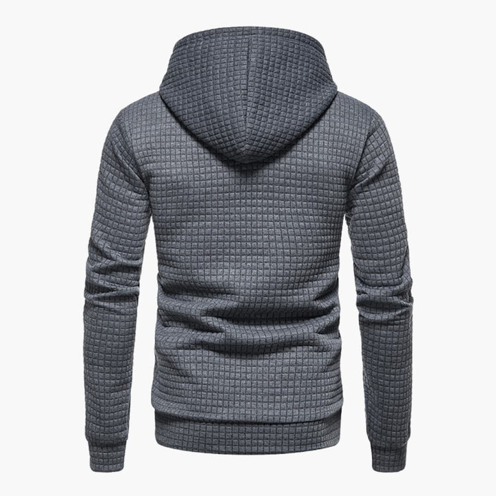 Lynsey | Men's Waffle Knit Pullover Hoodie