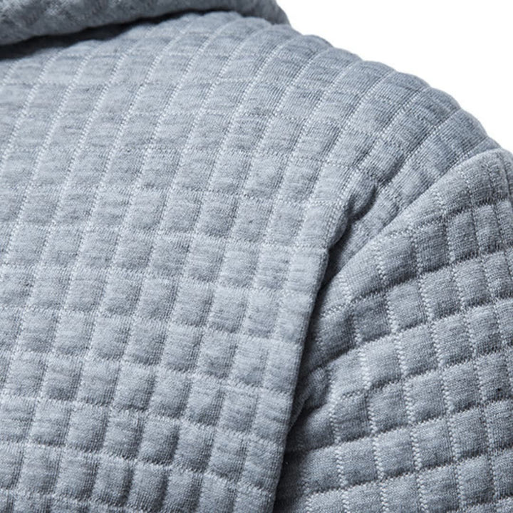 Lynsey | Men's Waffle Knit Pullover Hoodie