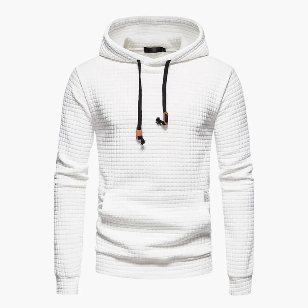 Lynsey | Men's Waffle Knit Pullover Hoodie