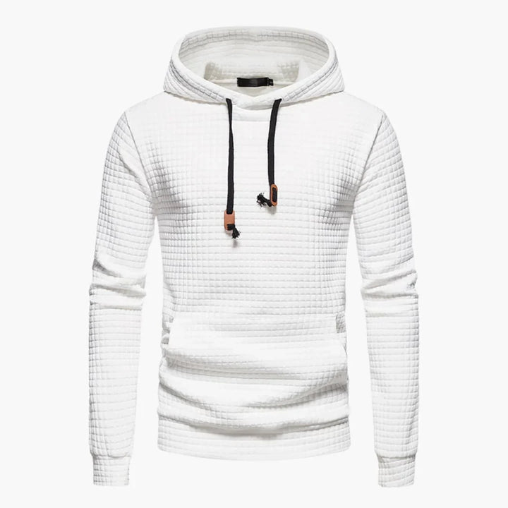 Lynsey | Men's Waffle Knit Pullover Hoodie