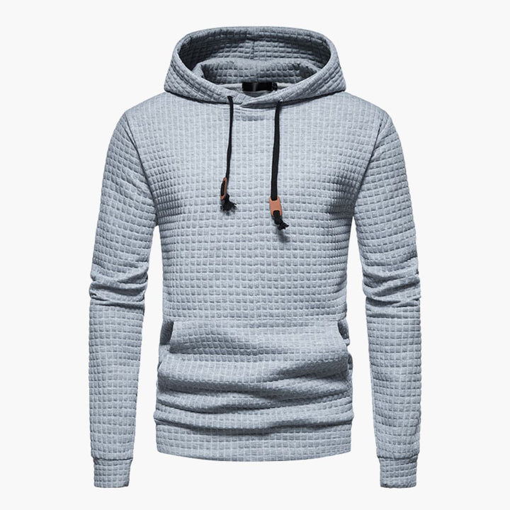 Lynsey | Men's Waffle Knit Pullover Hoodie