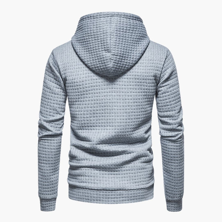 Lynsey | Men's Waffle Knit Pullover Hoodie