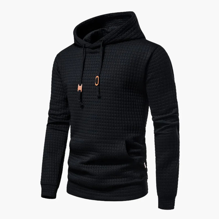 Lynsey | Men's Waffle Knit Pullover Hoodie