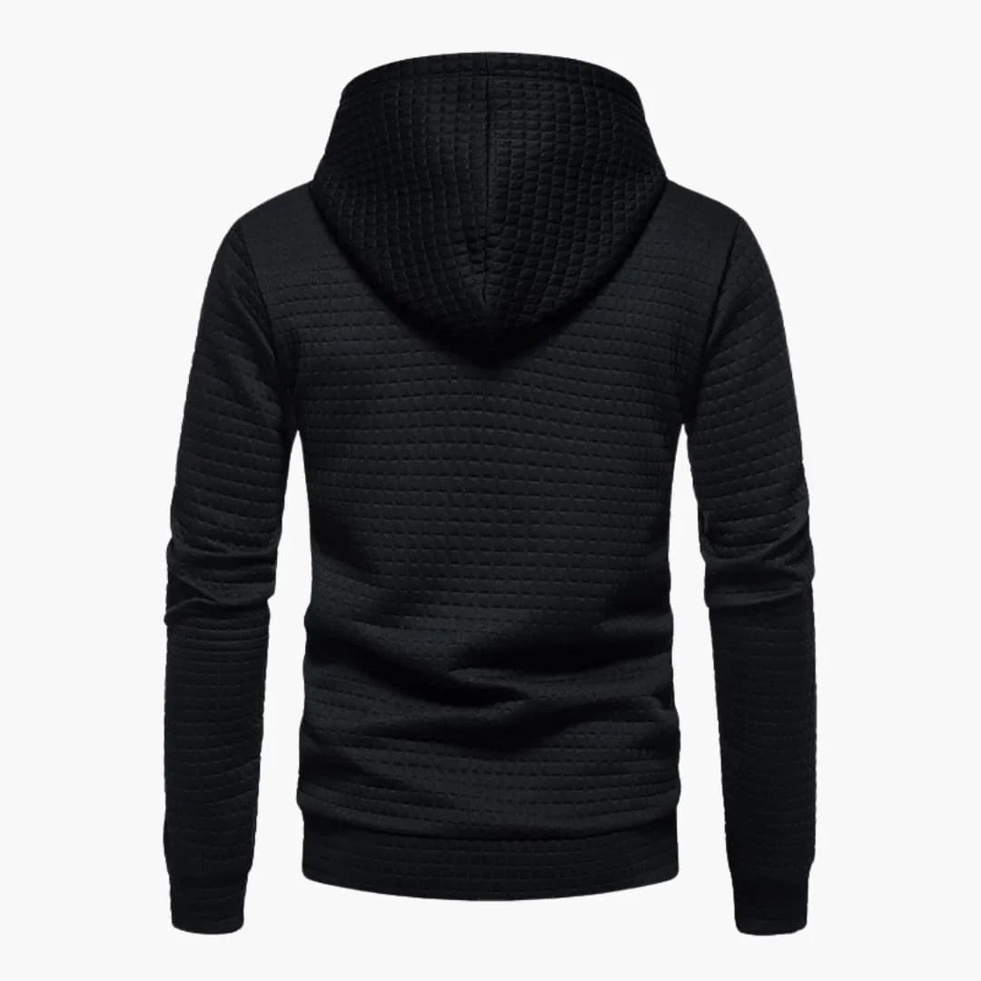 Lynsey | Men's Waffle Knit Pullover Hoodie