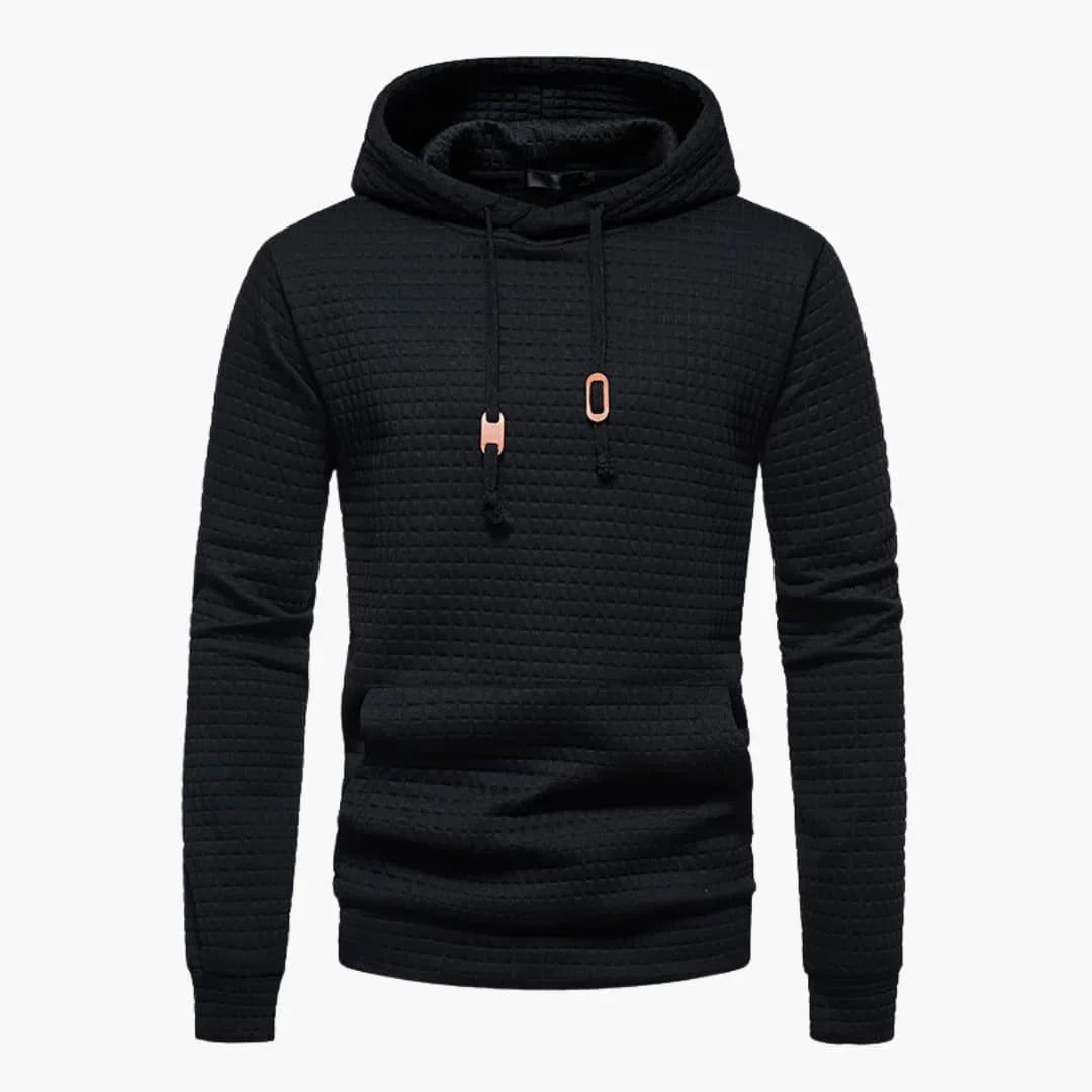 Lynsey | Men's Waffle Knit Pullover Hoodie