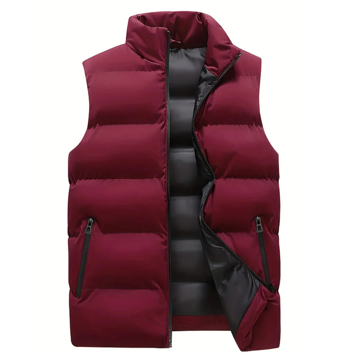 Mark | Men's Sleeveless Zip Pocket Puffer Gilet
