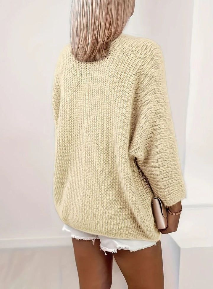 Mia | Women's Oversized Batwing Sleeve Open Front Cardigan