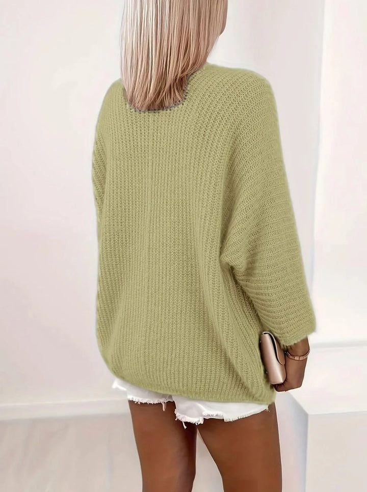 Mia | Women's Oversized Batwing Sleeve Open Front Cardigan