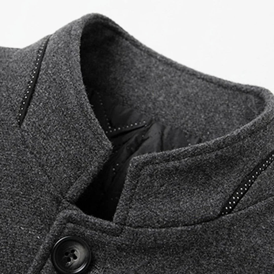Nathan | Men's Quilted Stand Collar Winter Coat