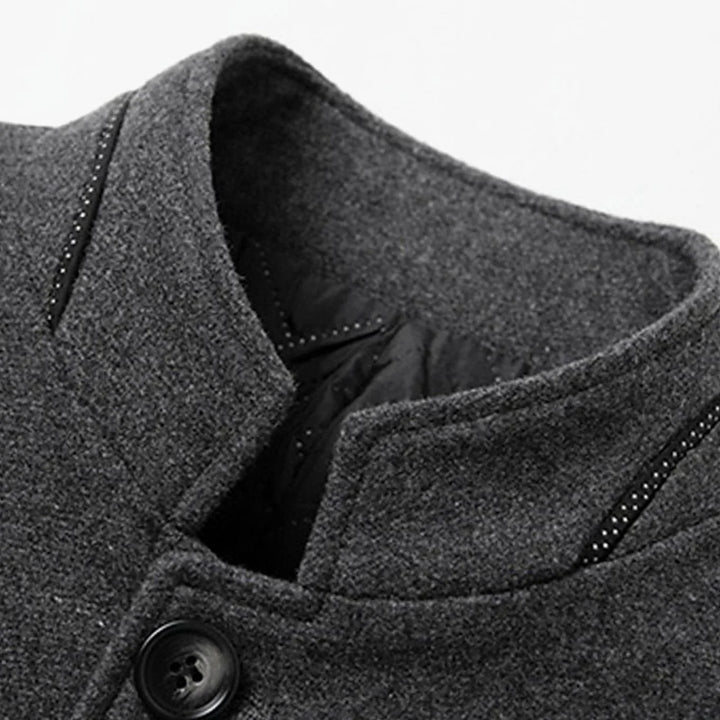 Nathan | Men's Quilted Stand Collar Winter Coat