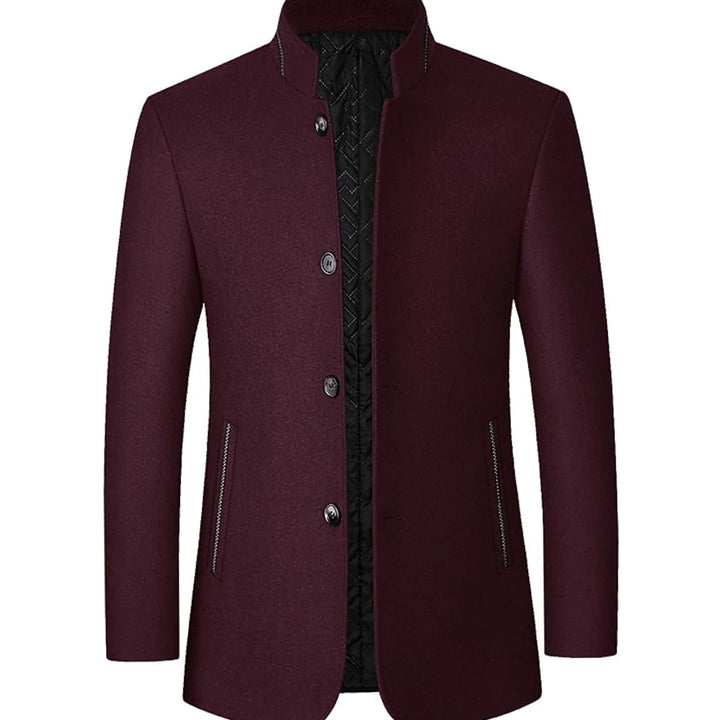 Nathan | Men's Quilted Stand Collar Winter Coat