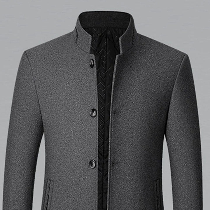 Nathan | Men's Quilted Stand Collar Winter Coat